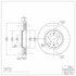 604-53005 by DYNAMIC FRICTION COMPANY - GEOSPEC Coated Rotor - Blank