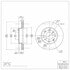 604-59012 by DYNAMIC FRICTION COMPANY - GEOSPEC Coated Rotor - Blank