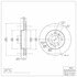 604-59023 by DYNAMIC FRICTION COMPANY - GEOSPEC Coated Rotor - Blank