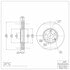 604-63059 by DYNAMIC FRICTION COMPANY - GEOSPEC Coated Rotor - Blank