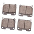 1551-0630-00 by DYNAMIC FRICTION COMPANY - 5000 Advanced Brake Pads - Ceramic