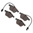 1551-0880-00 by DYNAMIC FRICTION COMPANY - 5000 Advanced Brake Pads - Low Metallic