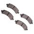 1551-0974-00 by DYNAMIC FRICTION COMPANY - 5000 Advanced Brake Pads - Ceramic