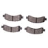 1551-0974-00 by DYNAMIC FRICTION COMPANY - 5000 Advanced Brake Pads - Ceramic