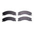 1551-1565-00 by DYNAMIC FRICTION COMPANY - 5000 Advanced Brake Pads - Ceramic