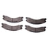 1551-1565-00 by DYNAMIC FRICTION COMPANY - 5000 Advanced Brake Pads - Ceramic