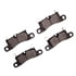 1551-1655-00 by DYNAMIC FRICTION COMPANY - 5000 Advanced Brake Pads - Low Metallic