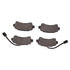 1551-1746-00 by DYNAMIC FRICTION COMPANY - 5000 Advanced Brake Pads - Semi Metallic