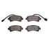 1551-1746-00 by DYNAMIC FRICTION COMPANY - 5000 Advanced Brake Pads - Semi Metallic