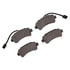 1551-1746-00 by DYNAMIC FRICTION COMPANY - 5000 Advanced Brake Pads - Semi Metallic