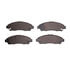 1551-1896-00 by DYNAMIC FRICTION COMPANY - 5000 Advanced Brake Pads - Ceramic