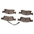 1551-1904-20 by DYNAMIC FRICTION COMPANY - 5000 Advanced Brake Pads - Low Metallic