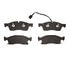 1551-1904-20 by DYNAMIC FRICTION COMPANY - 5000 Advanced Brake Pads - Low Metallic