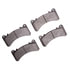 1551-1910-00 by DYNAMIC FRICTION COMPANY - 5000 Advanced Brake Pads - Low Metallic