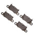 1551-1925-00 by DYNAMIC FRICTION COMPANY - 5000 Advanced Brake Pads - Low Metallic