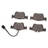 1551-1989-00 by DYNAMIC FRICTION COMPANY - 5000 Advanced Brake Pads - Ceramic