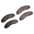 1551-2018-00 by DYNAMIC FRICTION COMPANY - 5000 Advanced Brake Pads - Semi Metallic