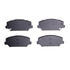 1551-2049-00 by DYNAMIC FRICTION COMPANY - 5000 Advanced Brake Pads - Ceramic