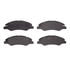 1551-2089-00 by DYNAMIC FRICTION COMPANY - 5000 Advanced Brake Pads - Ceramic