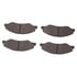 1551-2089-00 by DYNAMIC FRICTION COMPANY - 5000 Advanced Brake Pads - Ceramic