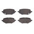 1551-2116-00 by DYNAMIC FRICTION COMPANY - 5000 Advanced Brake Pads - Ceramic