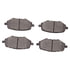 1551-2116-00 by DYNAMIC FRICTION COMPANY - 5000 Advanced Brake Pads - Ceramic