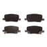 1551-2164-00 by DYNAMIC FRICTION COMPANY - DFC 5000 Advanced Brake Pads - Low Metallic