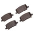 1551-2164-00 by DYNAMIC FRICTION COMPANY - DFC 5000 Advanced Brake Pads - Low Metallic