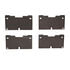 1551-2173-00 by DYNAMIC FRICTION COMPANY - 5000 Advanced Brake Pads - Ceramic