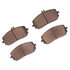 1551-2209-00 by DYNAMIC FRICTION COMPANY - DFC 5000 Advanced Brake Pads - Low Metallic