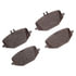 1551-2210-00 by DYNAMIC FRICTION COMPANY - DFC 5000 Advanced Brake Pads - Low Metallic