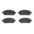 1551-2310-00 by DYNAMIC FRICTION COMPANY - DFC 5000 Advanced Brake Pads - Ceramic