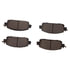 1551-2310-00 by DYNAMIC FRICTION COMPANY - DFC 5000 Advanced Brake Pads - Ceramic