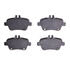 1552-1646-00 by DYNAMIC FRICTION COMPANY - 5000 Advanced Brake Pads - Ceramic