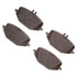 1552-2210-00 by DYNAMIC FRICTION COMPANY - DFC 5000 Advanced Brake Pads - Ceramic