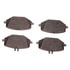 1552-2210-00 by DYNAMIC FRICTION COMPANY - DFC 5000 Advanced Brake Pads - Ceramic