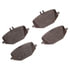 1552-2210-00 by DYNAMIC FRICTION COMPANY - DFC 5000 Advanced Brake Pads - Ceramic