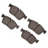 1600-1861-00 by DYNAMIC FRICTION COMPANY - 5000 Euro Ceramic Brake Pads