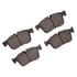 1600-1861-00 by DYNAMIC FRICTION COMPANY - 5000 Euro Ceramic Brake Pads