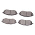 1310-1078-00 by DYNAMIC FRICTION COMPANY - 3000 Ceramic Brake Pads