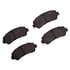 1310-1374-00 by DYNAMIC FRICTION COMPANY - 3000 Ceramic Brake Pads