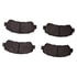 1310-1374-00 by DYNAMIC FRICTION COMPANY - 3000 Ceramic Brake Pads