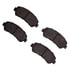 1310-1374-00 by DYNAMIC FRICTION COMPANY - 3000 Ceramic Brake Pads