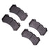 1310-1405-00 by DYNAMIC FRICTION COMPANY - 3000 Ceramic Brake Pads