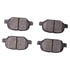 1310-1569-00 by DYNAMIC FRICTION COMPANY - 3000 Ceramic Brake Pads