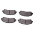 1310-1584-00 by DYNAMIC FRICTION COMPANY - 3000 Ceramic Brake Pads