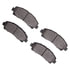 1310-1584-00 by DYNAMIC FRICTION COMPANY - 3000 Ceramic Brake Pads