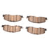 1310-2230-00 by DYNAMIC FRICTION COMPANY - 3000 Ceramic Brake Pads