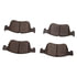 1310-2300-00 by DYNAMIC FRICTION COMPANY - 3000 Ceramic Brake Pads