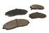 0731.20 by PERFORMANCE FRICTION - Disc Brake Pad Set